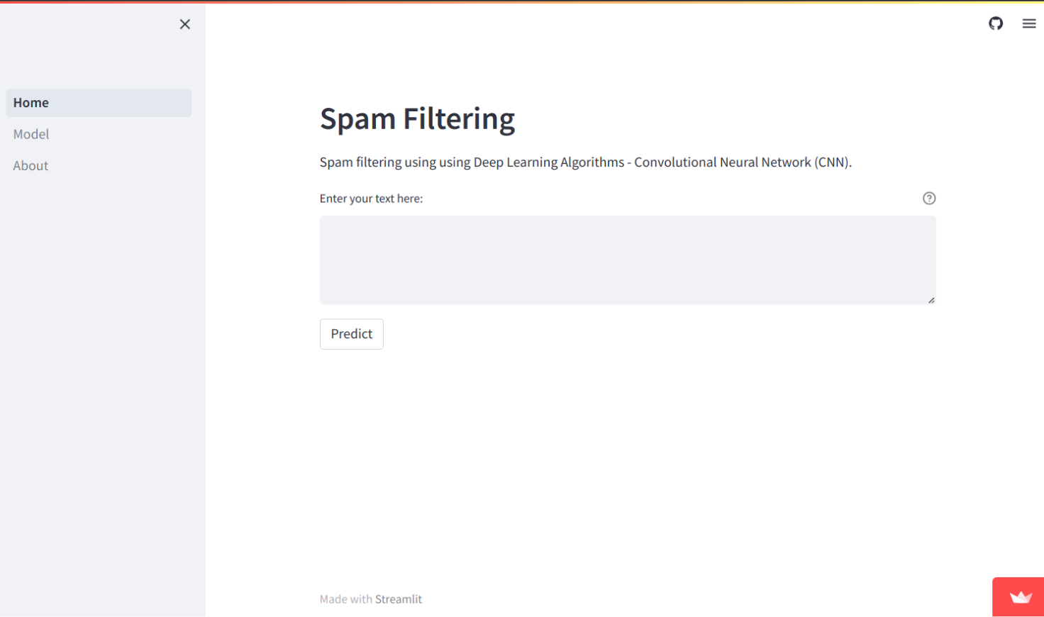 Spam Filtering
